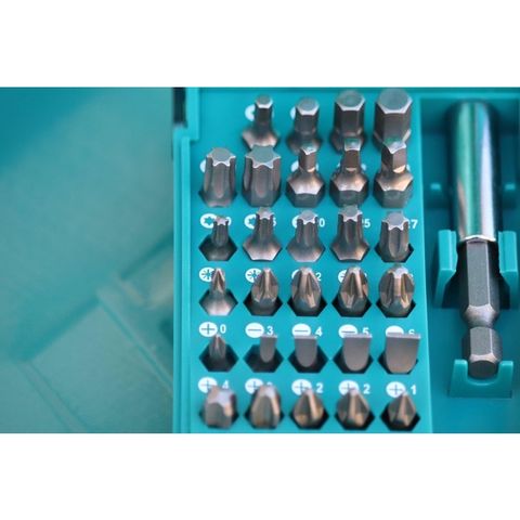 Hộp 30 Mũi Bắt Vít 25mm TOTAL TACSD10306 - Dụng Cụ Thay Đổi Nhanh, Đầu Giữ Mũi, Bộ Mũi Đa Dạng PZ, PH, SL, T, H