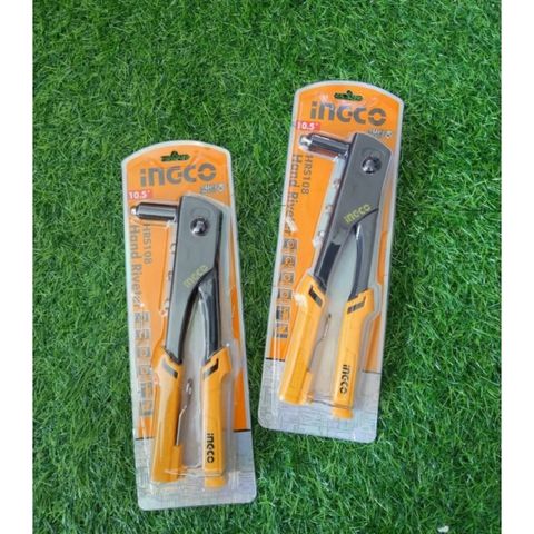 Kìm Rút Rive INGCO HRS108 - 10.5 inch, Hỗ Trợ Đinh Tán 2.4-4.8mm, Tay Cầm Chống Trượt, Dụng Cụ Sửa Chữa Chính Hãng