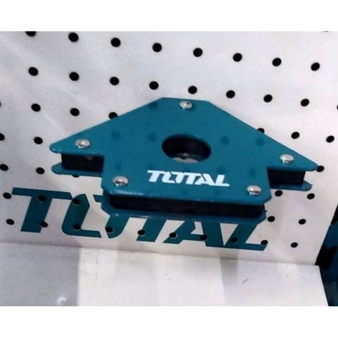 Ke góc nam châm hàn Total TAMWH50042 - Dụng cụ tiện ích 24kg, lực kéo 50 LBS, kích thước 4 inch, góc 45°, 90°, 135°