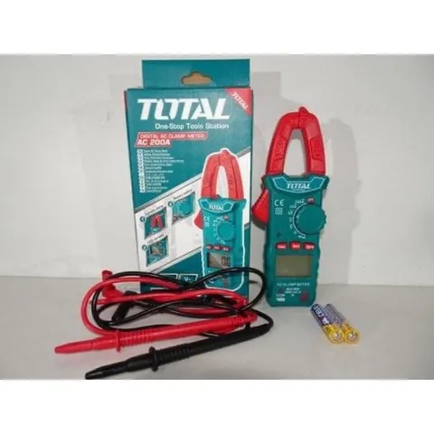 kìm đo điện Total TMT42002 - Ampe kìm 2000 số đếm, lưu trữ dữ liệu, điện áp AC/DC đến 600V, dụng cụ hữu ích cho kỹ thuật viên