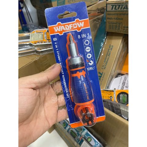 Bộ Tua Vít Mini 8 Trong 1 Tự Động 2 Chiều Thép Cr-V WADFOW WSS8608 - Dụng Cụ Tiện Ích Đa Năng Cho Mọi Gia Đình