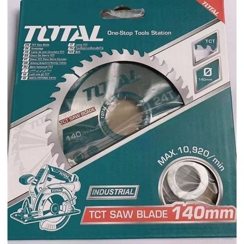 Lưỡi Cưa Gỗ 140mm TOTAL TAC232241 - Dụng Cụ Tiện Ích Cho Máy TOTAL TSLI1401, Hàng Chính Hãng, Giao Hàng Toàn Quốc
