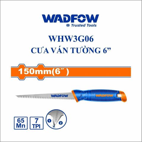 Cưa Thạch Cao Mũi Nhọn WADFOW WHW3G06 - Dụng Cụ Cắt Giá Rẻ 6