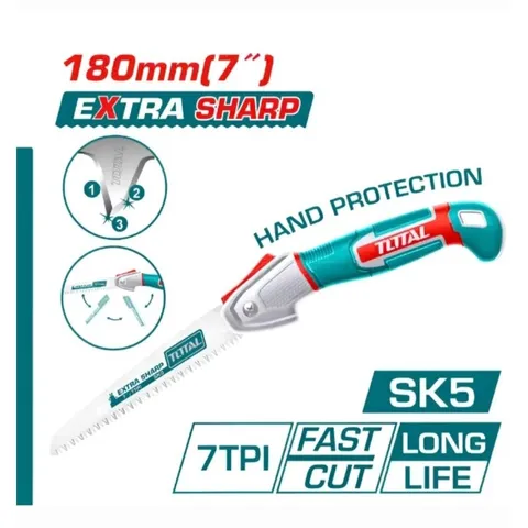 Cưa gỗ xếp TOTAL THFSW1808 - Dụng cụ cắt gỗ chất lượng cao, kích thước 7