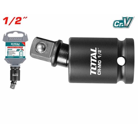 Đầu Tuýt Lắc Lé 1/2 Inch Thép Đen TOTAL THHIUJ0121 - Dụng Cụ Tiện Ích Chất Lượng Cao, Bảo Hành Theo Quy Định