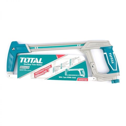 Khung Cưa Sắt Cao Cấp 12 Inch Total THT54106 - Dụng Cụ Tiện Ích Chất Lượng Cao, Có Lưỡi Sẵn, Phù Hợp Cho Công Việc Nặng Nhọc