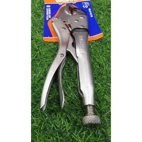 Kìm Bấm Chết 10 Inch Miệng Cong WADFOW WLP1C10 - Dụng Cụ Tiện Ích Thép Cacbon Chất Lượng Cao, Phạm Vi Mở 0-45mm