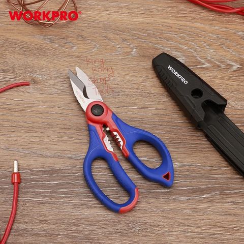 (Xả kho) Kéo thợ điện chuyên nghiệp (hàng tốt) WORKPRO WP294003 [KN]