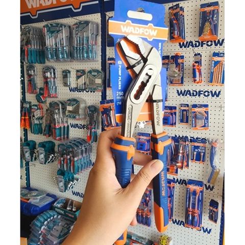 Kìm Mỏ Quạ 10 Inch WADFOW WPL9C10 - Dụng Cụ Cầm Tay Cắt Kẹp Vặn Chất Lượng Cao, Thiết Kế An Toàn và Tiện Lợi
