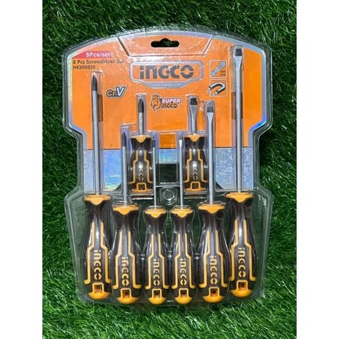 Bộ 8 Tua Vít Đa Năng INGCO HKSD0828 - Dụng Cụ Tiện Ích Có Từ Tính, Chắc Chắn và Nhỏ Gọn Cho Thợ Sửa Chữa Thông Minh