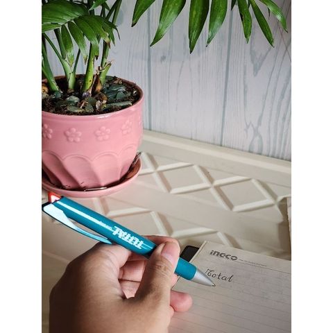 Bút Bi Đen Total - Quà Tặng Văn Phòng Phẩm, Viết Êm Tay, Kiểu Dáng Độc Quyền, Nét Đẹp Sang Trọng