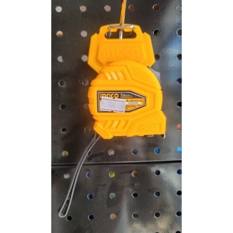 Thước Cuộn Tự Động Ingco HSMT26519 5m - Dụng Cụ Tiện Ích Hỗ Trợ Đo Đạc Chính Xác, Thiết Kế Nhỏ Gọn, Tiện Lợi