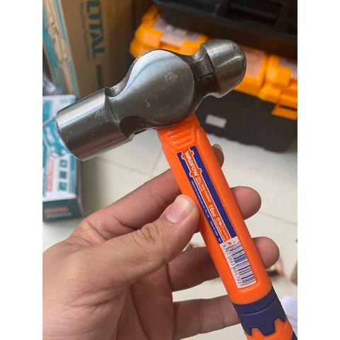 Búa Đầu Tròn Làm Nguội 450g WADFOW WHM5316 - Dụng Cụ Chuyên Dụng Đầu Búa Rèn Thả, Thép Carbon, Tay Cầm Nhựa Sợi Thủy Tinh