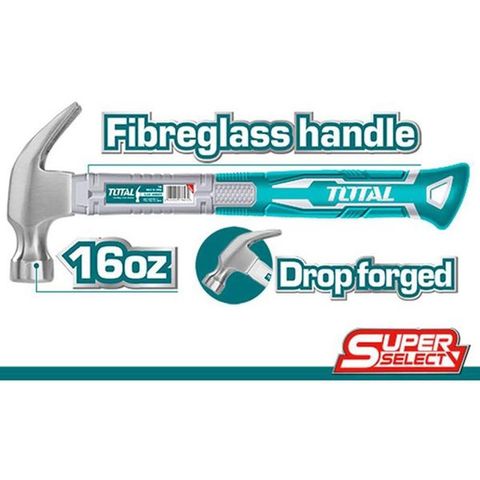(at8) Búa sừng dê 450gam (dòng giá rẻ) TOTAL THTS7316