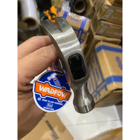 Búa Đóng Đinh Mini WADFOW WHM33D8 - Công Cụ Huy Hoàng 8oz, Đầu Thép Carbon, Tay Cầm Nhựa Sợi Thủy Tinh, Dụng Cụ Tiện Ích