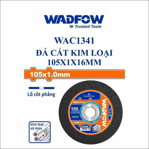 Combo 5 đá cắt sắt inox loại 1tấc WADFOW WAC1341