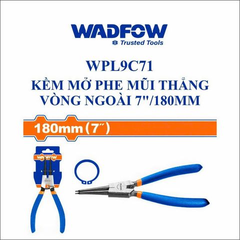 Kìm Mở Phe Ngoài Mũi Thẳng WADFOW WPL9C71 - Dụng Cụ Tiện Ích 7