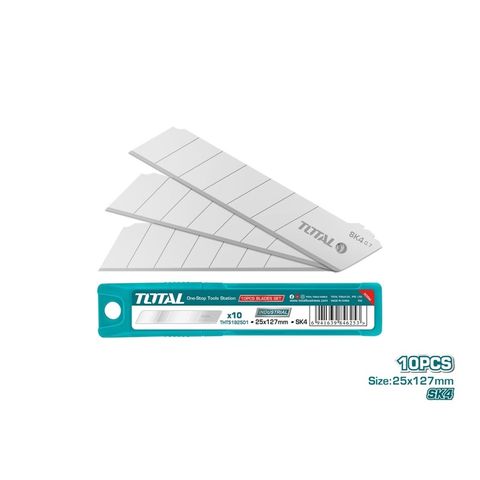 Hộp 10 lưỡi dọc cáp SK4 kích thước 25x127mm TOTAL THT5192501 - Dụng cụ tiện ích chuyên dụng cho công trình