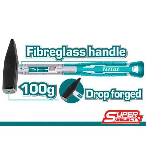 (at8) Búa đóng đinh 100gam đầu dẹp vuông (dòng giá rẻ) TOTAL THTS71100