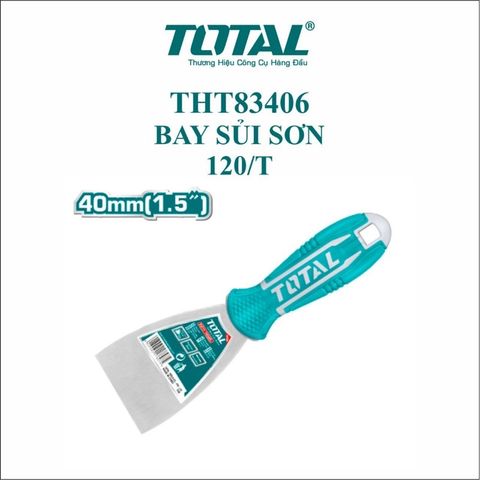 Cây Sủi Sơn 1.5 inch TOTAL THT83406 - Dụng Cụ Tiện Ích Chất Lượng Cao, Cán Thép Không Gỉ, Giao Hàng Toàn Quốc