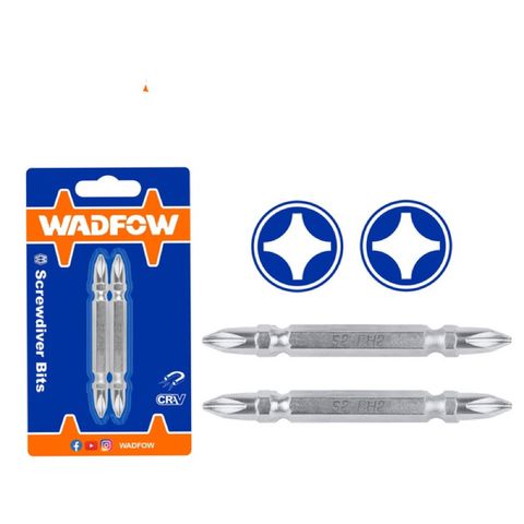 Bộ 2 Mũi Siết Vít Bake 2 Đầu PH2 Dài 65mm Thép CR-V WADFOW WSV0K12 - Dụng Cụ Tiện Ích Chất Lượng Cao