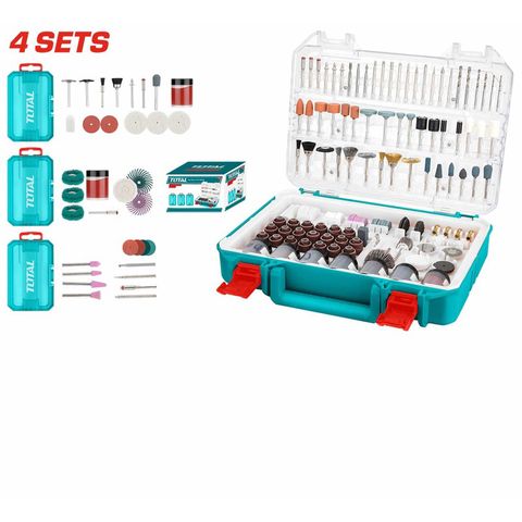 (AT8) Bộ 4 combo linh kiện máy mài khuôn mini TOTAL TOS23035