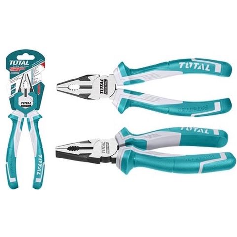 Kìm răng thép Cr-V 7 inch TOTAL THT210706 - Dụng cụ sửa chữa chất lượng cao, hàng chính hãng từ Trung Quốc