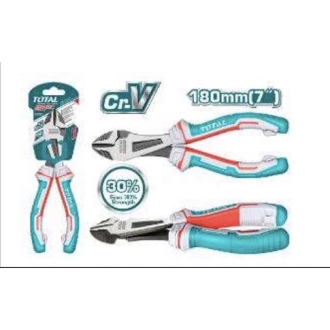 (at8) Kìm cắt đầu nặng CAO CẤP thép Cr-V (trợ lực 30%)TOTAL THT27716S