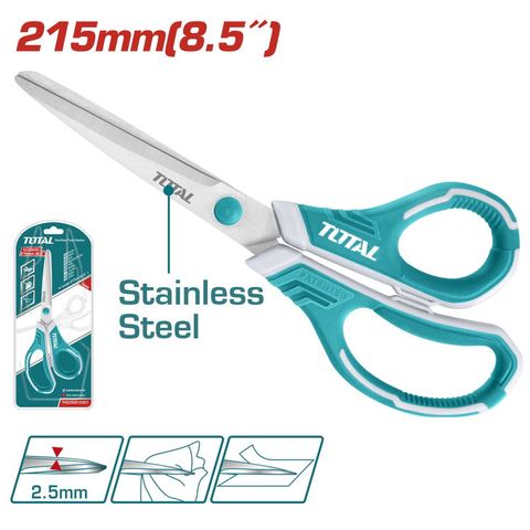(AT8) Kéo cắt vải văn phòng loại 8.5 inch TOTAL THSCRS812001