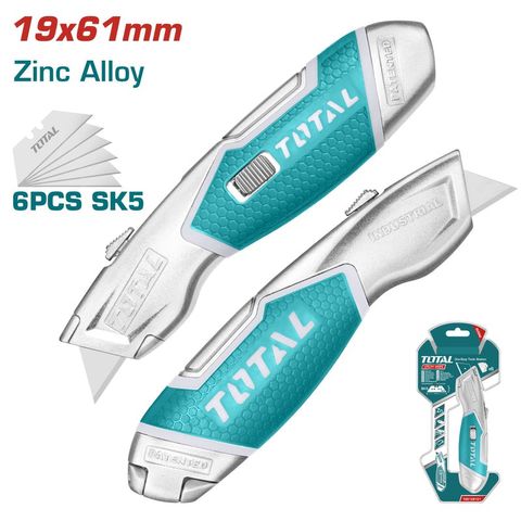 Dụng Cụ Rọc Giấy TOTAL TG5126101 - Bộ Dụng Cụ Cắt Tiện Dụng 6 Lưỡi Phù Hợp Với Nhiều Nhu Cầu Sử Dụng
