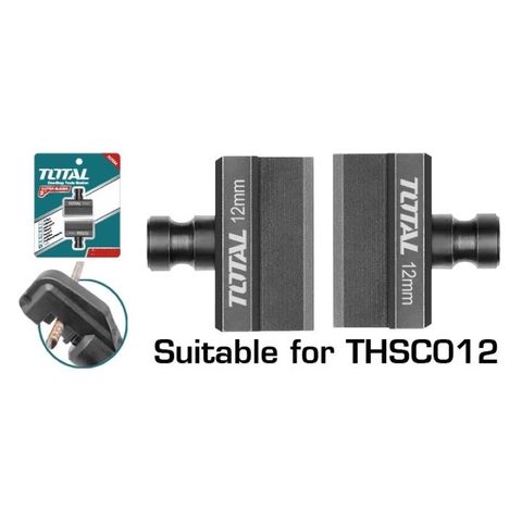 Lưỡi Cắt Thép Thủy Lực 12mm TOTAL THSC012B - Dụng Cụ Chịu Nhiệt Phù Hợp Sử Dụng Cho Hàng 4-12mm