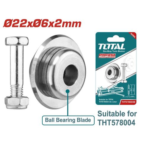 Lưỡi đồng xu 22mm cho bàn cắt gạch TOTAL THT578004B