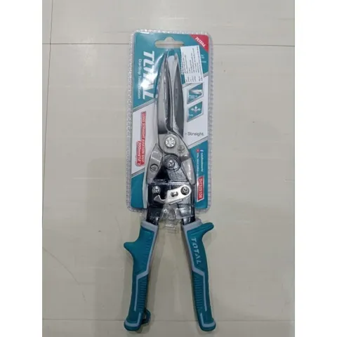 Kéo Cắt Tôn Đầu Thẳng Dài TOTAL THT525106 - Dụng Cụ Cắt Nhựa, Cao Su, Lưới Dây Đồng 300mm