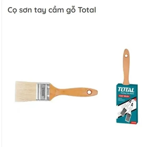 Cọ Sơn Gỗ Chất Lượng Cao 1.5 Inch TOTAL THT84152 - Dụng Cụ Vẽ Chuyên Nghiệp, Đổi Trả Dễ Dàng