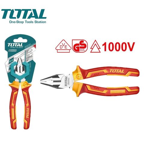 (at8) 8 inch Kìm răng cách điện dòng Công Nghiệp TOTAL THTIP2181