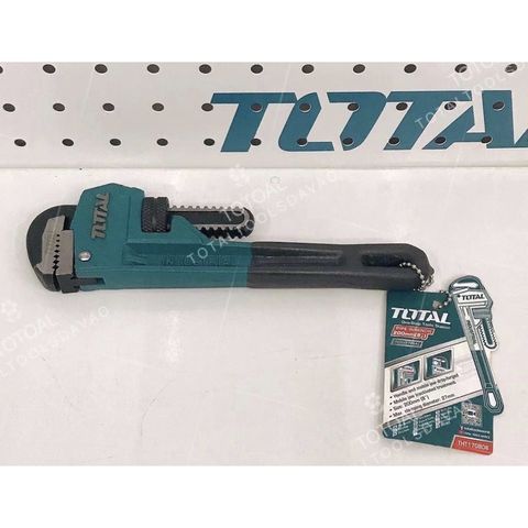 Mỏ Lết Răng 8 inch TOTAL THT170806 - Dụng Cụ Thiết Bị Tiện Ích Chất Liệu Thép Carbon Bền Bỉ, Quai Hàm Chắc Chắn