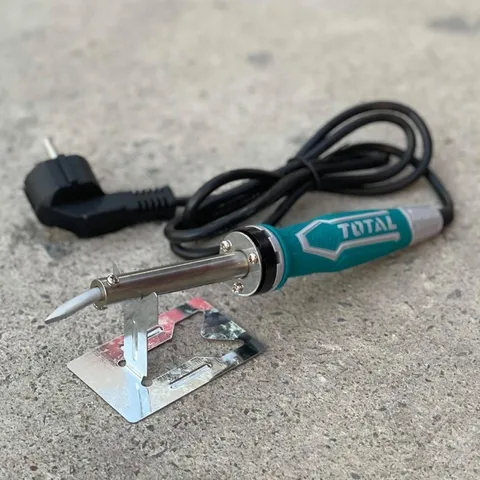 Mỏ Hàn Chì Mũi Cong 60W TOTAL TET2606 - Dụng Cụ Hàn Chất Lượng Cao, Công Suất 60W, Nhanh Nóng 3~5 Phút