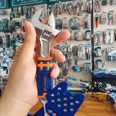 Mỏ Lết 6 Inch Wadfow WAW2206 - Dụng Cụ Sửa Chữa Thép Chống Gỉ Đa Năng, Công Cụ Tiện Lợi Cho Gia Đình và Công Nghiệp
