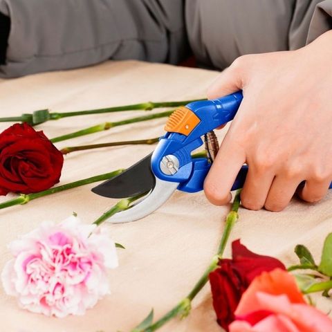 Kéo cắt tỉa cành 200mm Wadfow WPA1E08 - Dụng cụ làm vườn chất lượng cao với tay cầm thoải mái, lưỡi thép carbon bền bỉ.