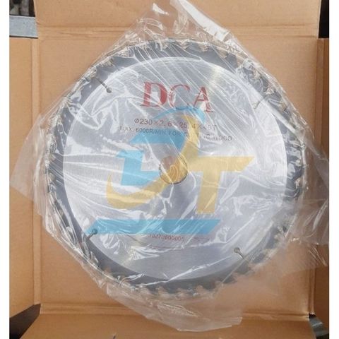 Lưỡi Cưa Gỗ TCT DCA 9 inch 40 Răng ATB - Lưỡi Cắt Chính Xác Cho Thợ Mộc và DIY, Chống Mài Mòn Hiệu Quả
