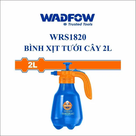 Bình xịt tưới cây 2 lít WADFOW WRS1820 - Dụng cụ làm vườn chất lượng cao, điều chỉnh tia phun sương dễ dàng