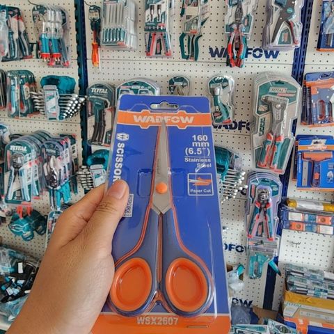 Kéo Đa Năng WADFOW WSX2607 - Kéo Thiết Kế Gọn Nhẹ, Thép Không Gỉ, Dụng Cụ Học Tập & Văn Phòng Chất Lượng Cao