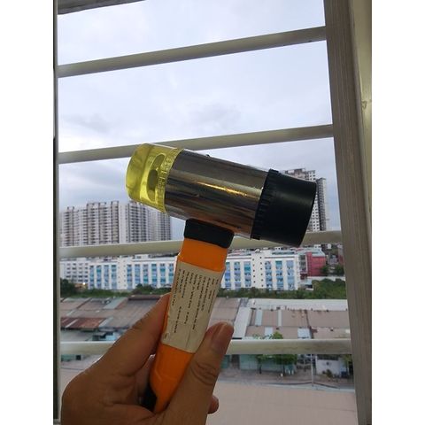 Búa Đầu Nhựa & Cao Su HRPH8140 - Dài 320mm, Cán Chống Trượt, Thiết Kế 2 Đầu Cho Lắp Ráp, Sửa Chữa, DIY - Hàng Chính Hãng