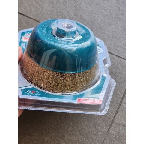 Chén Cước Đồng 125mm Total TAC31051 - Dụng Cụ Xử Lý Kim Loại Chuyên Nghiệp, Vệ Sinh Bề Mặt Kim Loại An Toàn