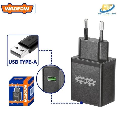 Đầu Sạc 5V/2A WFCT552 Wadfow Chính Hãng USB Type-A - Phụ Kiện Số Chất Lượng Cao