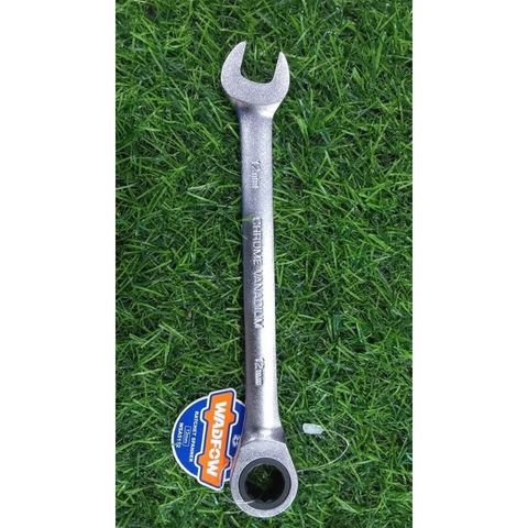 Cờ Lê Vòng Miệng Tự Động 12Mm WSA5112 WADFOW - Dụng Cụ Cơ Khí Chính Hãng, Thân Cr-V, Đầu CrMo Ratchet, Mạ Chrome Bền Bỉ