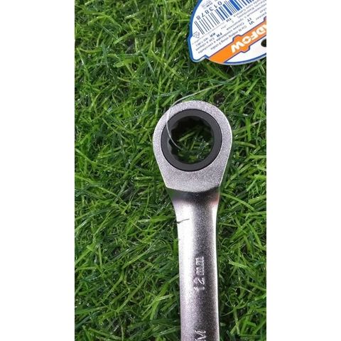 Cờ Lê Vòng Miệng Tự Động 12Mm WSA5112 WADFOW - Dụng Cụ Cơ Khí Chính Hãng, Thân Cr-V, Đầu CrMo Ratchet, Mạ Chrome Bền Bỉ