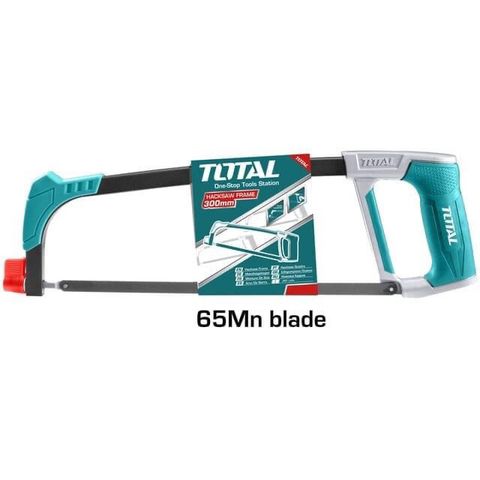 Khung Cưa Sắt 12 Inch Total THT541026 - Tay Cầm Thiết Kế Mới, Kèm Lưỡi Cưa, Dụng Cụ Hữu Ích Cho Công Trình Xây Dựng