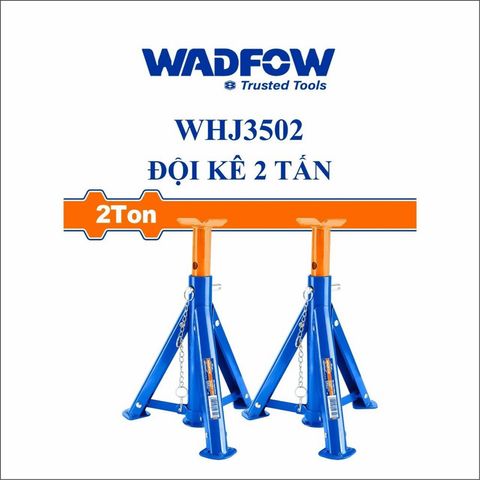 Bộ 2 Đội Kê 2 Tấn WADFOW WHJ3502 - Dụng Cụ Hỗ Trợ Chắc Chắn, Chiều Cao Tối Đa 366mm, Hộp Đóng Gói Sang Trọng