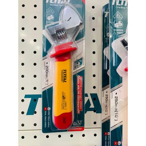 Mỏ Lết 8 Inch Cách Điện 1000V TOTAL THIADW081 - Công Cụ Tiện Ích Chất Lượng Cao, Đảm Bảo An Toàn Khi Sử Dụng